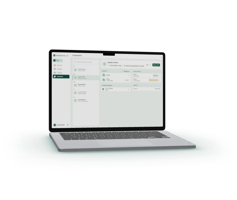 The same client in the computer version, coming soon